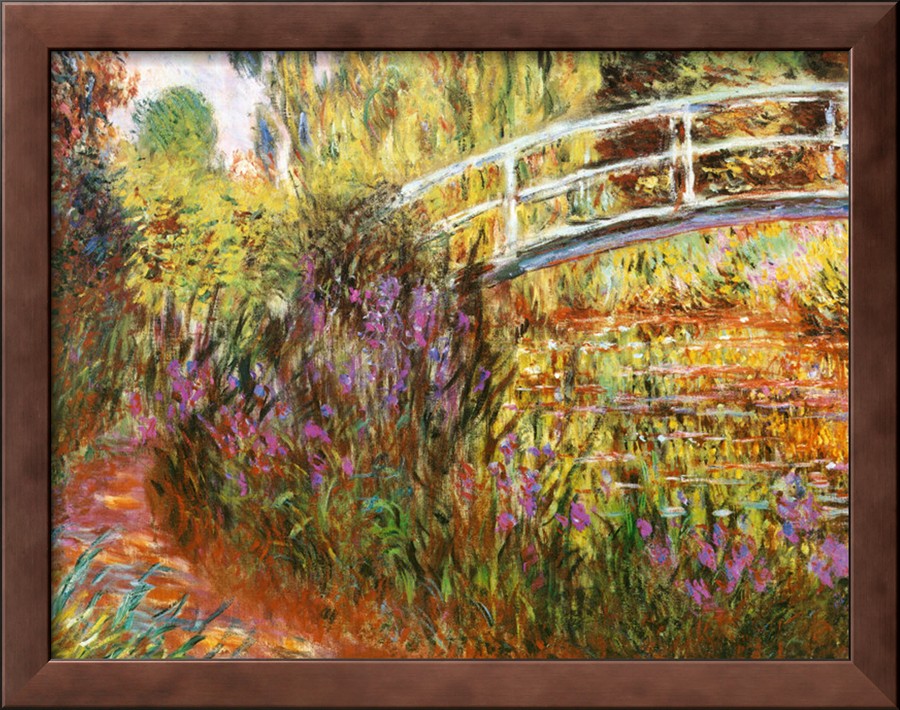 The Japanese Bridge - Claude Monet Paintings